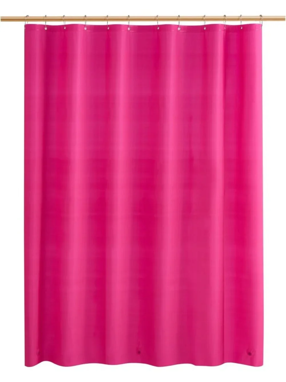 Waterproof Hot Pink Shower Curtain 70